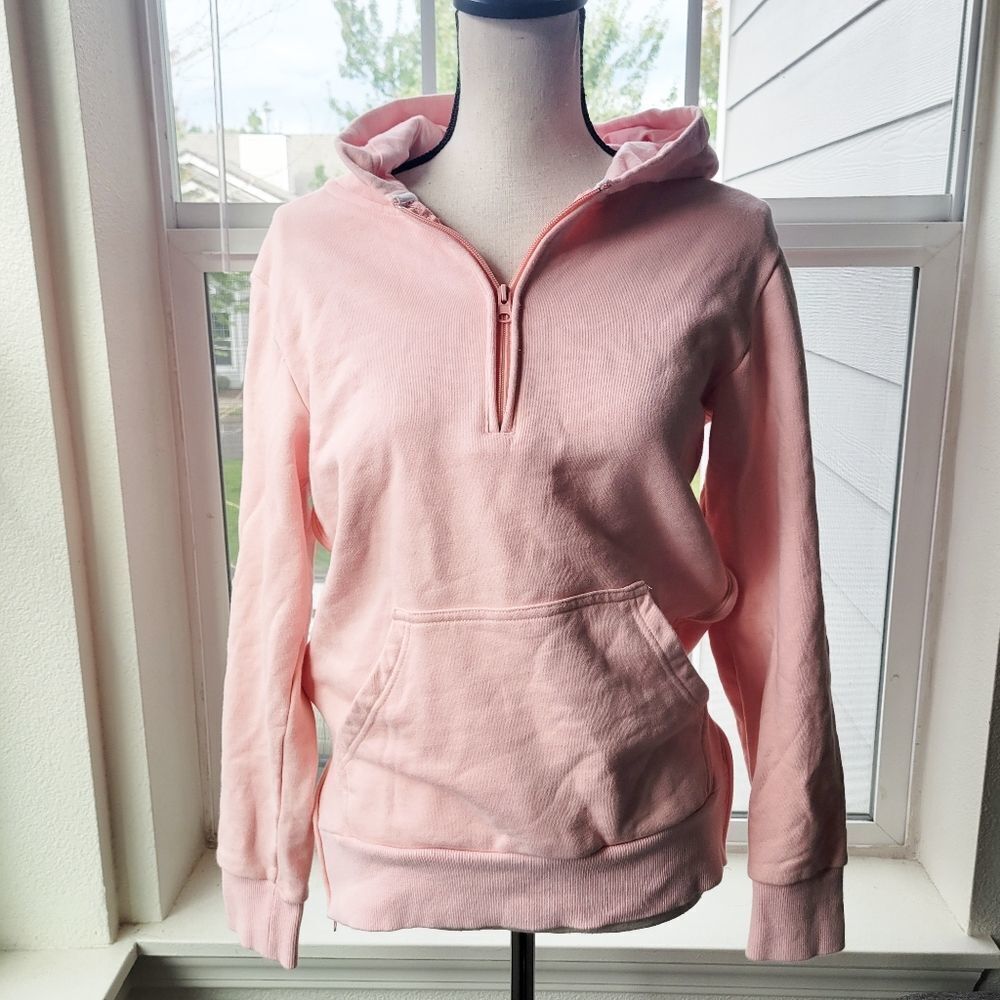 Killion Peach Quarter Zip Hoodie | S